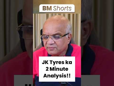 JK Tyres ka 2 Minute Analysis!! #jktyres