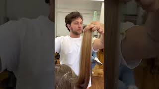 Dry cut long layers and balancing weight #layerhaircut #hairstyle #hairstyles #haircut