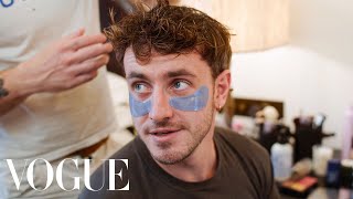 Paul Mescal Gets Ready for the Gladiator II Premiere | Last Looks | Vogue