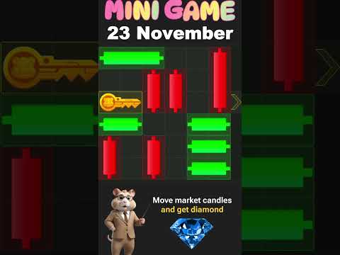 Hamster Kombat New Season Mini Game Solution 23 November 2024