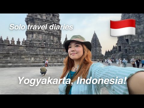 YOGYAKARTA, INDONESIA SOLO TRAVEL VLOG - First time! Borobudur, Prambanan, Taman Sari! SE Asia #16