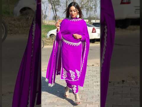 Party wear Punjabi suit design #punjabisuit #fashion #punjabisuitdesign #suit #shorts #viralvideo