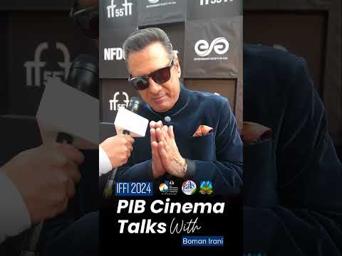 Actor @bomanirani talks to PIB about his film 'The Mehta Boys' being screened at the 55th IFFI