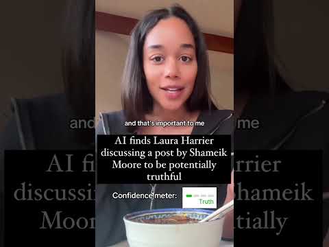 Laura Harrier calls out Shameik Moore truth analysis