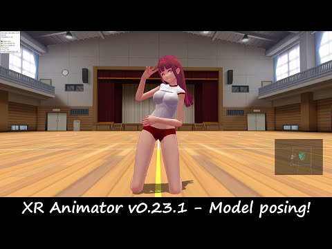 XR Animator v0.23.1 - Model posing!