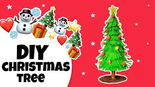 How to make paper christmas tree at home  #shorts #craftyjas #viralvideo