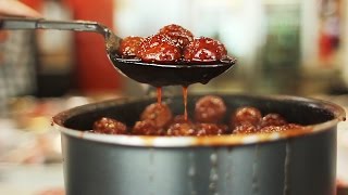 BBQ & Grape Jelly Meatballs