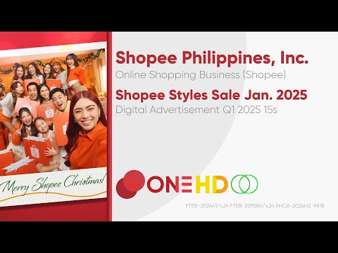 Shopee Styles January Sale Digital Ad Q1 2025 15s (Philippines) [HD/ST]