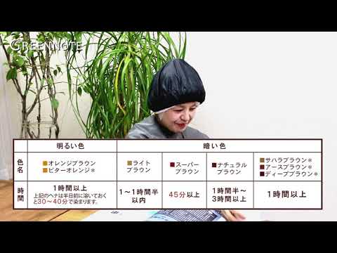 1分解説 ヘナの放置時間／時間をかけて染めれば効果倍増？