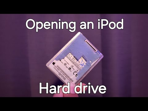 Looking inside an iPod Hard Drive