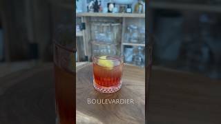 Boulevardier 🥃 Cocktail How to make at home?  Cheers! #cocktail #homecocktails #mixology