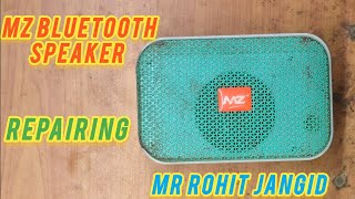 new mz bluetooth speaker repair | mz speaker charging problem | #diy #speaker #repair #charging