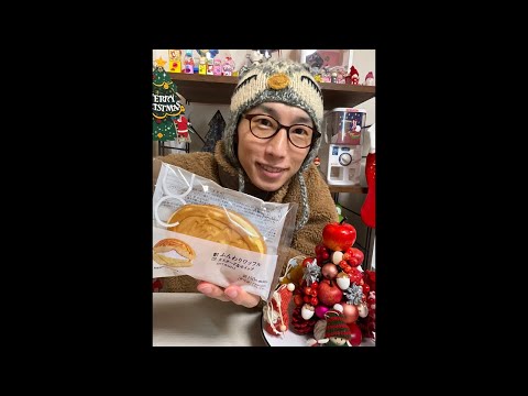 ローソンのふんわりワッフル食べるよ✨