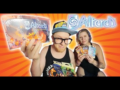 My Wife and I Opened An Entire Altered TCG Kickstarter Booster Box! Tons of Uniques!