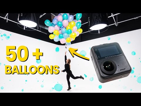 FLYING AN ACTION CAM WITH BALLOONS