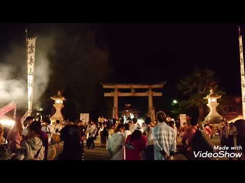 岩木山神社 宵山 お山参詣 2019/8/29 枡形広場