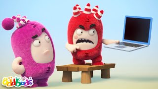 Computer: Fuses erste Schritte als IT-Experte |  Oddbods Deutsch | Lustige Cartoons für Kinder