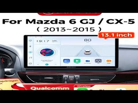 Ainavi 13.1 Inch For Mazda 6 GJ Atenza CX5 CX 5 2013 2014 2015 Car Radio Carplay Android A