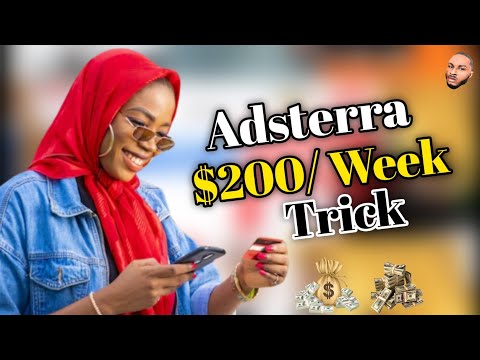 Adsterra Earning Tricks 2023 | Adsterra Direct Link Earning Trick $150/ DAY✅