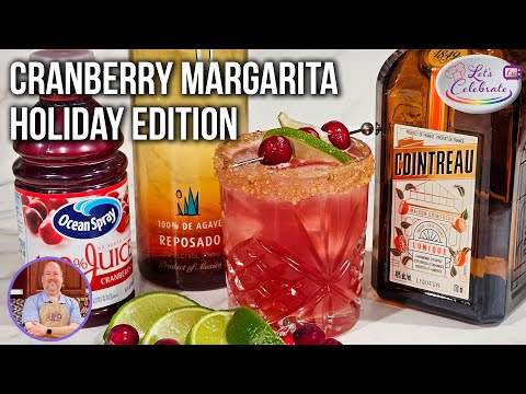 The Ultimate Holiday Cranberry Margarita Recipe!