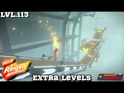 EXTRA Lvl.113 Pushover Corridor | DAILY Ring Fit Adventure - No Commentary