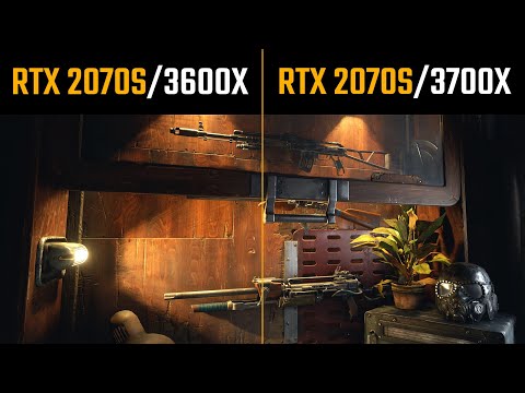 Ryzen 7 3700X + RTX 2070 Super or Ryzen 5 3600X + RTX 2070 Super