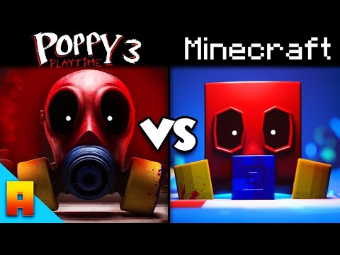 Poppy Playtime Chapter 3 vs  MINECRAFT!   Trailer 2023