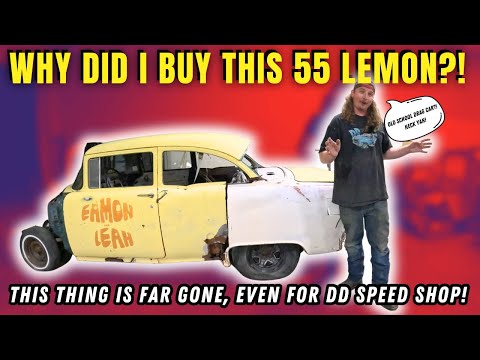 CAN WE SAVE IT?! 55 Chevy Drag Car- Too Far Gone For DD Speed Shop?!