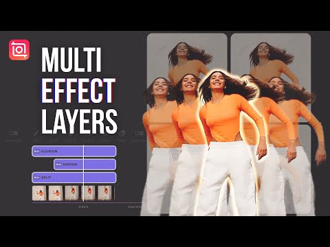 InShot Multiple Effect Layers Tutorial📚 | Stack Effects on InShot | Add Effects to PIP Layers🎥