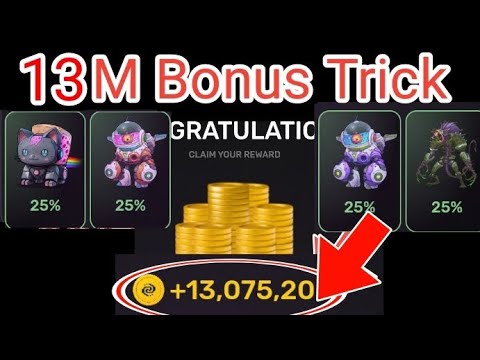 PixelTap trick for 13 million 🤫 pixelverse Airdrop daily combo