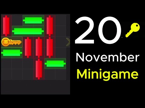 20 November Hamster Kombat minigame |Hamster Mini Game| Today Minigame November 20 #minigamesolved