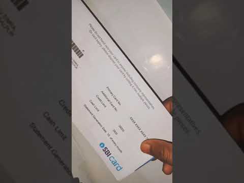 Paytm Bank Credit Card Apply Online|| Unboxing #paytm #sbi #creditcard #unboxing #firstlook #shorts