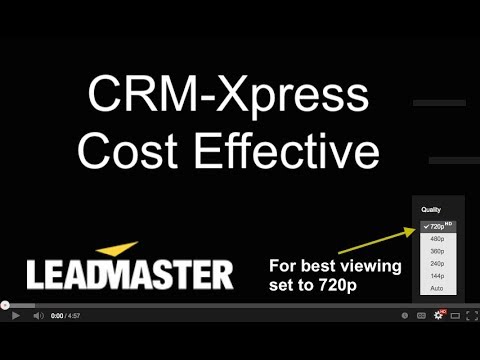 CRM-Xpress - Cost Effective