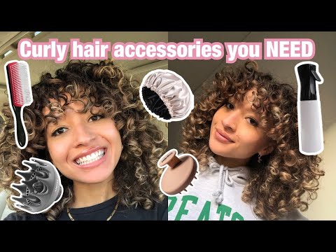 CURLY HAIR ACCESSORIES YOU NEED!