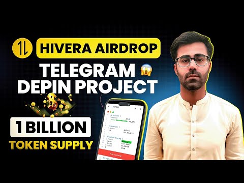 Hivera Airdrop Telegram Depin Project || Hivera Airdrop Token Supply & TGE Update