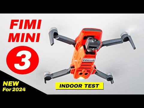 FIMI Mini 3 - 4K Camera Drone - INDOOR FLIGHT TEST