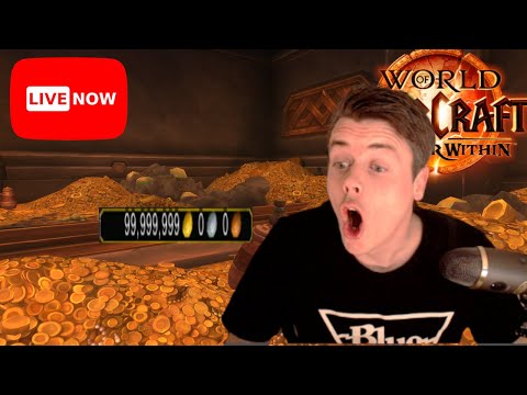 [LIVE] WoW War Within Goldfarming! Let's Make MILLIONS!