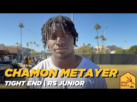 ASU TE Chamon Metayer on stepping up & Big 12 title hopes