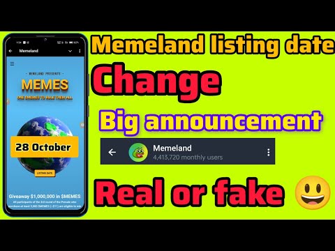 memeland airdrop update|memeland airdrop|memeland|memeland airdrop withdrawal|#memeland