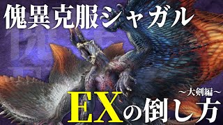 真の最強モンスター『EX傀異克服シャガルマガラ』の倒し方～大剣編～【傀異討究271~300/特別討究/EX9】【モンハンサンブレイク攻略/モーション解説】