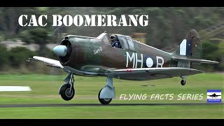 CAC Boomerang Fighter Aircraft  -  Flying Facts Series