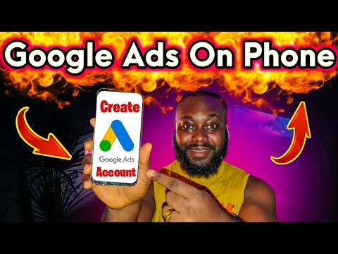 How To Create Google Ads Account In Mobile 2024 ( Google Ads Tutorial 2024 )