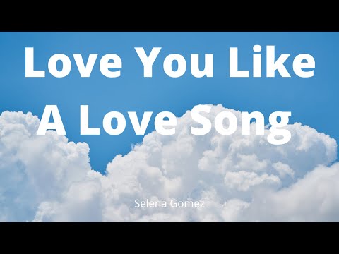 Selena Gomez - Love You Like A Love Song (Lyrics) "no one compares you stand alone" (Tiktok song]