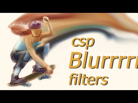 Blur Filters Tutorial in Clip Studio Paint