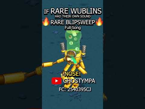 If RARE BLIPSQUEAK had their OWN SOUND (Wublin Island) [My Singing Monsters] #shorts