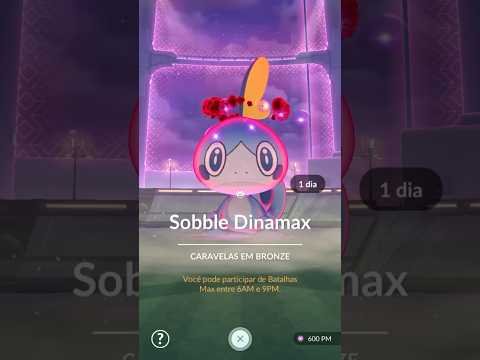 COMO PEGAR POKEMONS DYNAMAX E GIGANTAMAX NO POKÉMON GO! #shorts #pokemongo #dynamax #gigantamax