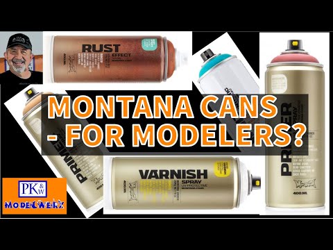 For Modeling - New Montana Spray Cans Preview