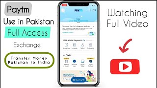 How to use Paytm in Pakistan #sendmoneypakistan #india #paytmcash