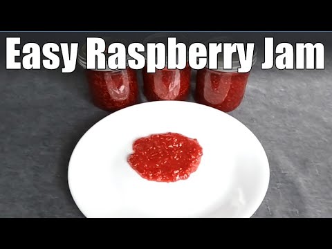 Easy Cooked Raspberry Jam