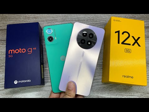 Moto G45 5g vs Realme 12x 5g - Best Konsa ? | Gaming Processor 🎮| Best Camera 📸 | Flipkart Sale🔥